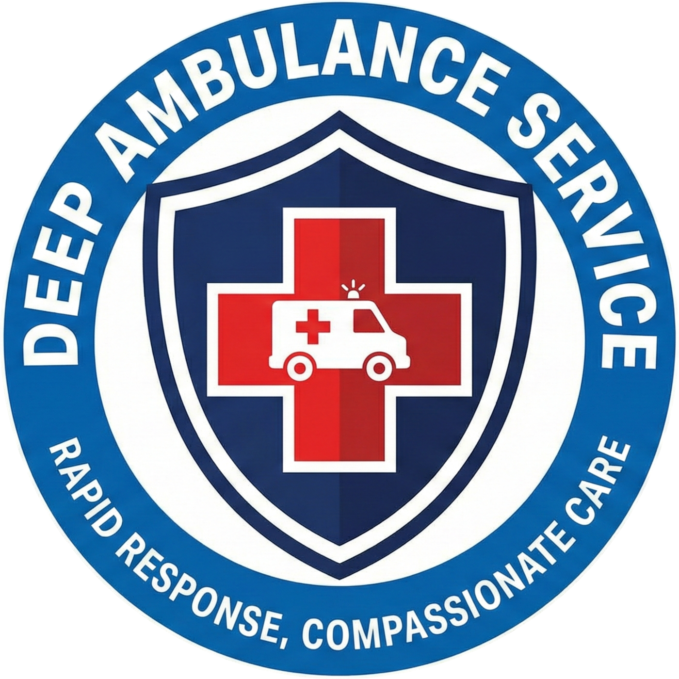 Deep Ambulance Service Logo